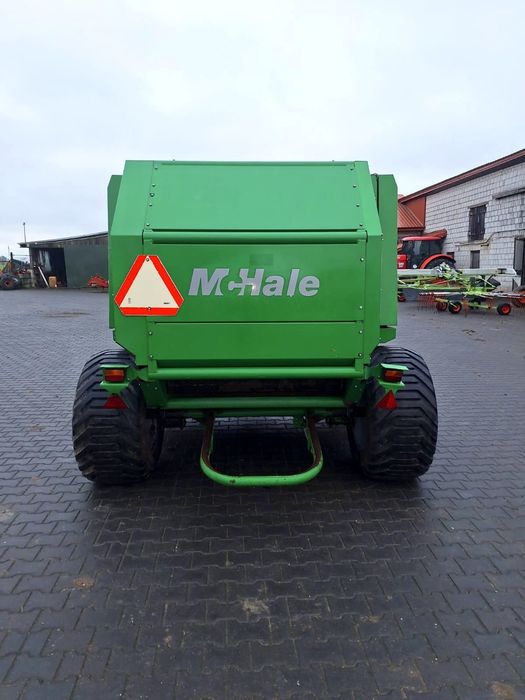 Prasa belująca Mchale F 550 rotor noże opuszczana podłoga  lely claas