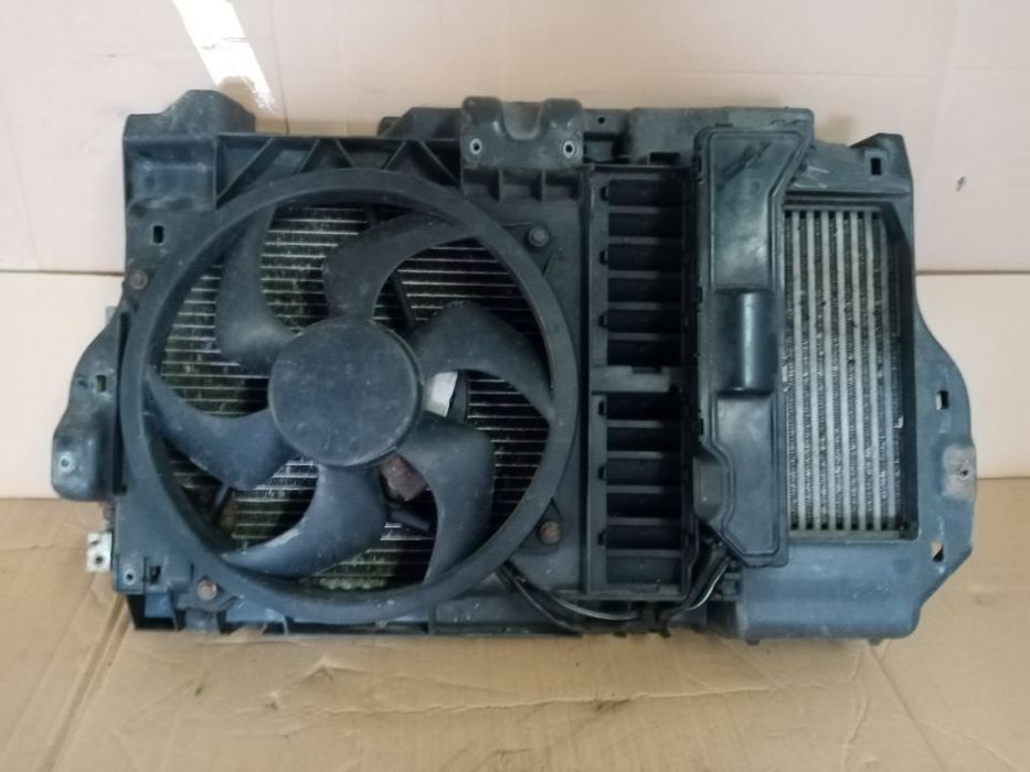 Pas przedni komplet chłodnice wentylator Citroen C5 Peugeot 407 2.0 HDI 136 km