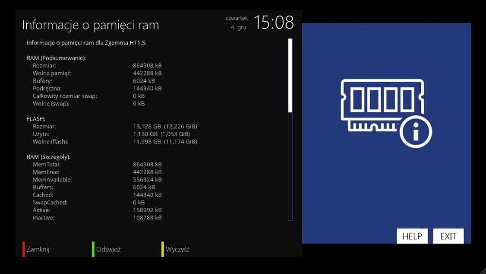 Zgemma H11S 4K (Multiboot; 16GB Flash)