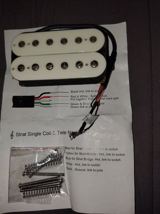 Humbucker para a ponte (bridge)