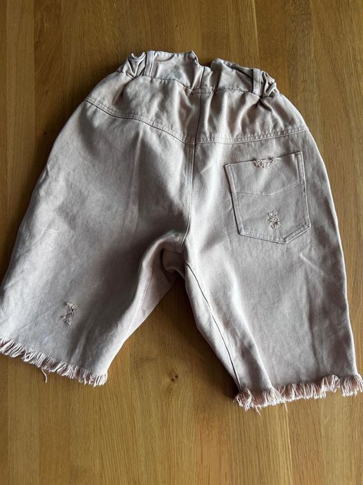 Szorty dziecięce jeansowe Booso piaskowe r. 8/9 lat