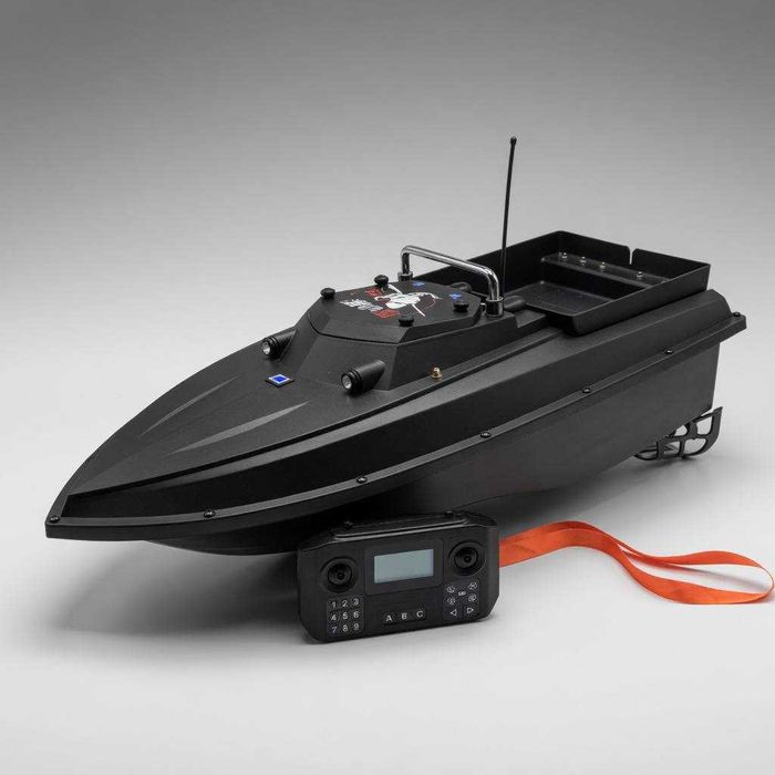 Скоросной Карповый Кораблик с двуруким пультом для рыбалки D80 с GPS 100 Прикормочный Короповий Рибацький швидкісний  кораблик для коропової риболовлі