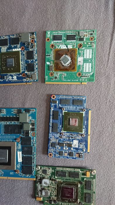 MXM відео карти 
Hd3650
Gt 8500
Залишилось пару карт .питайте