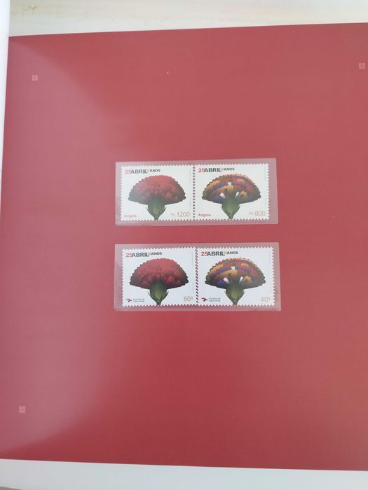 2° edição do Livro 25 Abril- 50 Anos de Democracia- selo ouro