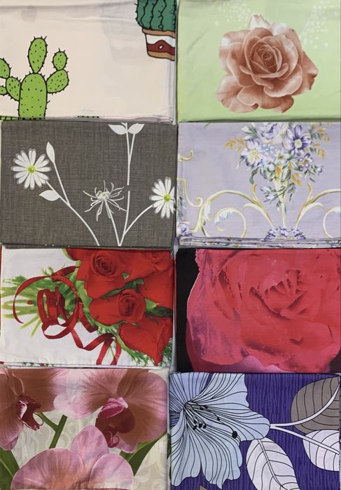 Акція! Наволочки 50*70 сатин. Безкоштовна доставка Укрпоштою від 3пар.