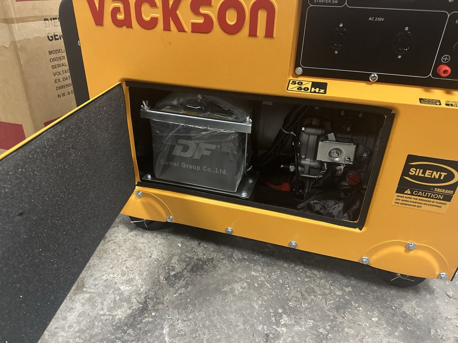 Генератор дизельний VACKSON546700T 5 кВт у шумопоглинальному кожусі