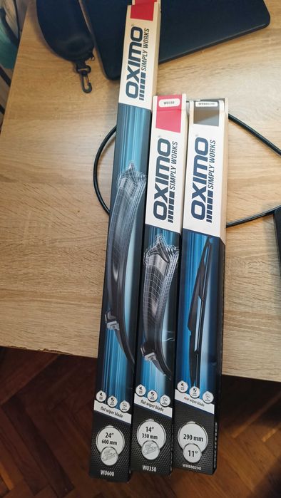 Wycieraczki Oximo zestaw Przód + Tył Ford Ka II RU8