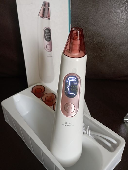 Вакуумный Очиститель Пор Лица + Прибори Для Пилинга Алмазной Микродерм