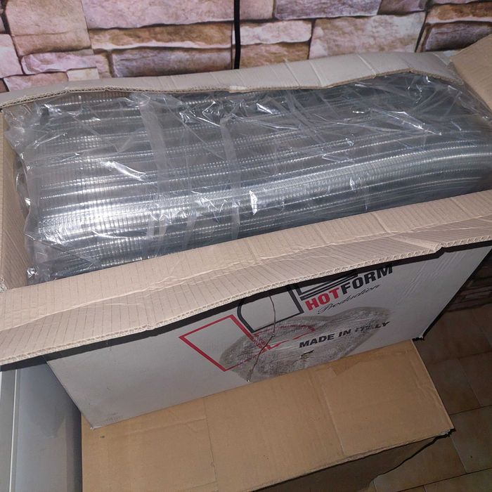 Caixas pet plástico para pastelaria/takeway