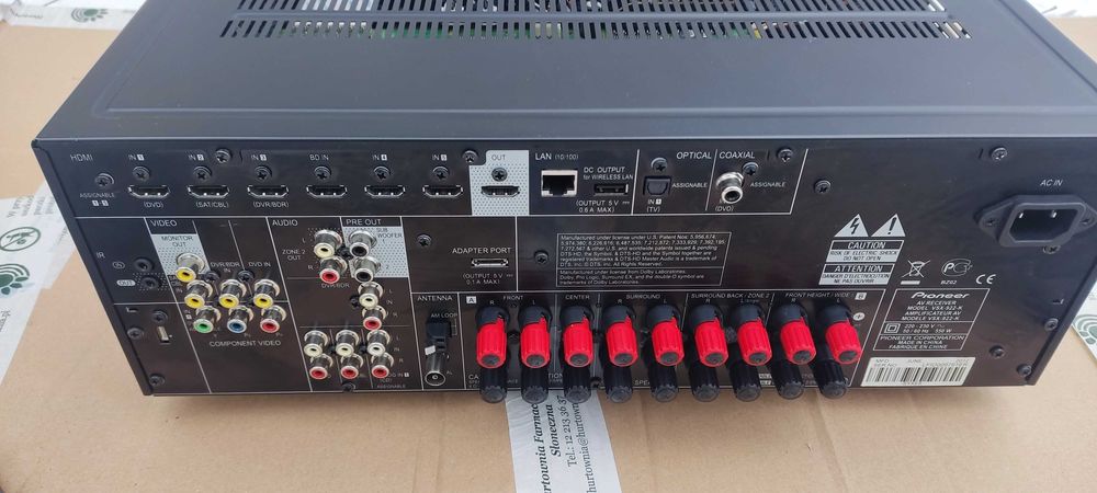 Pioneer VSX-922 7.2 DTS 7x105W HDMI USB