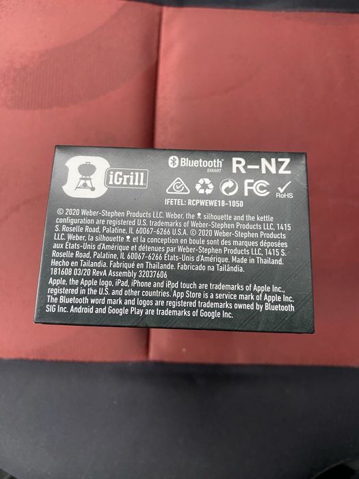 Термометр Weber iGril mini Новий !