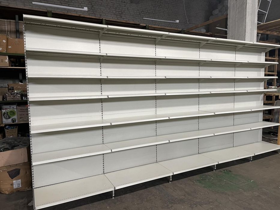 Торговые стеллажи для магазина б/у, торгові стелажі б/у, cтеллажи б у