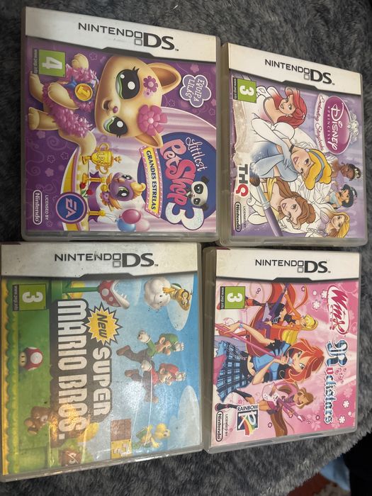 Nintendo DS completa com jogos