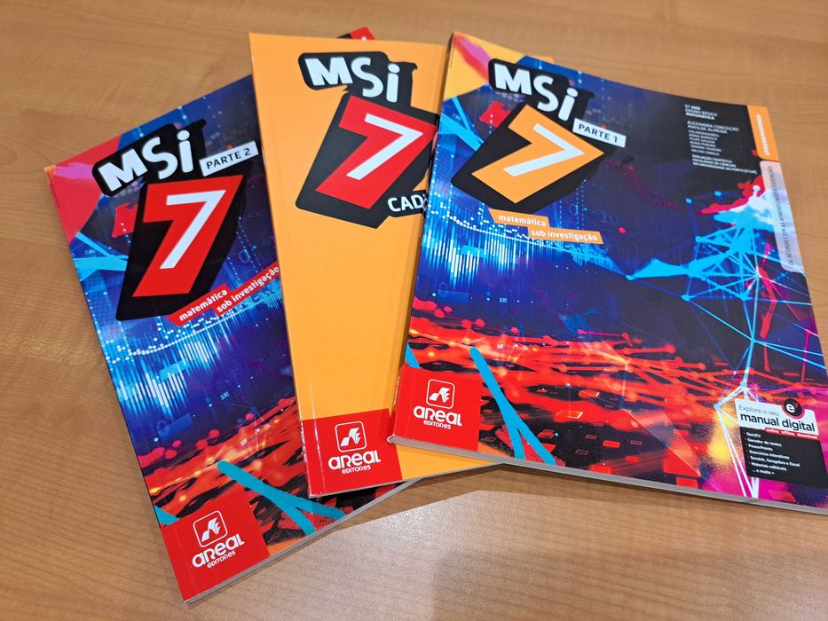 Manual de matemática - MSi7 - Só 14€