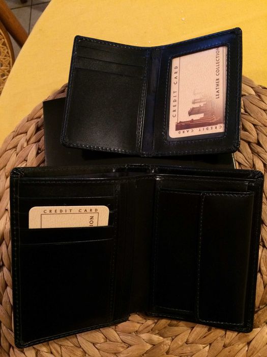 Portfel męski skórzany nowy