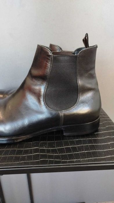 Prada botki naturalna skóra 44,5, wkladka 31 cm
