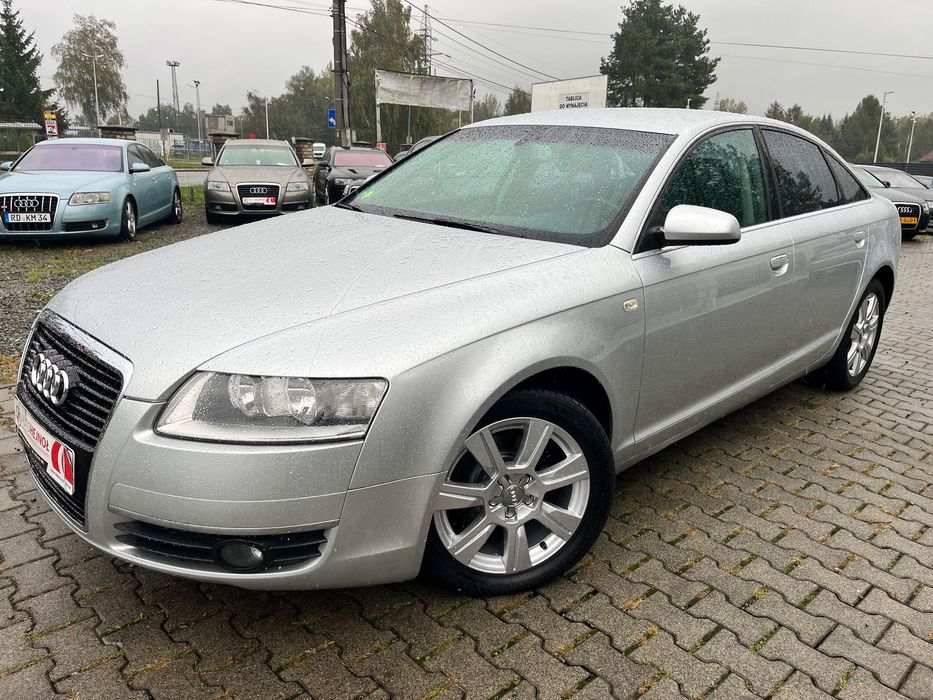 Audi A6 Limousine Navi MMI FIS Klimatron Skóra Kamera Hak Alumy 17''STAN BDB