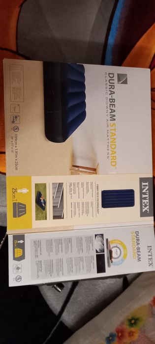 Надувной матрас Intex + насосы