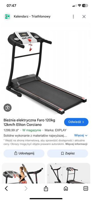 Bieżnia elektryczna