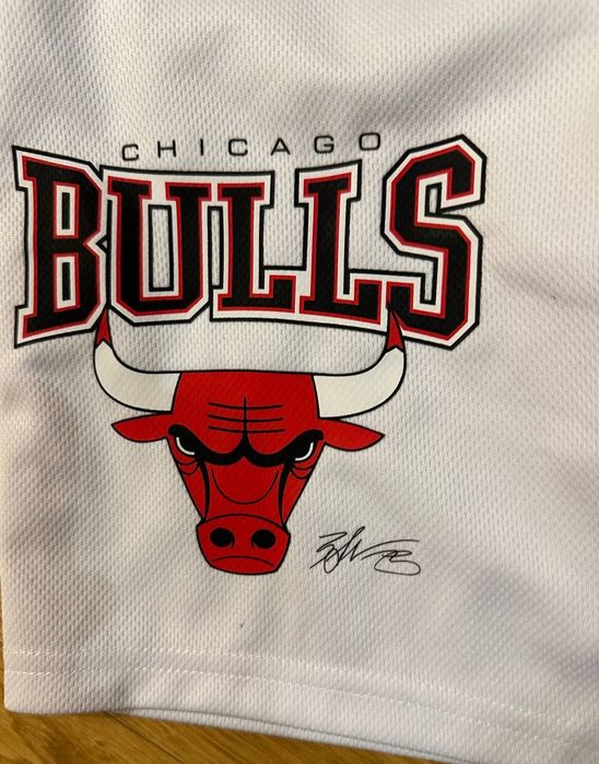 Дитячі білі шорти Chicago Bulls  8 та  Zach LaVine на 11-12 років