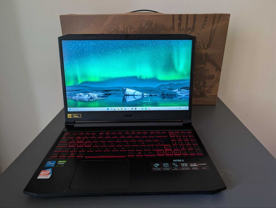 Acer Nitro 5 | i5-11400H | RTX 3050 Ti | 16GB RAM | SSD 512GB | 144Hz | Layout ES