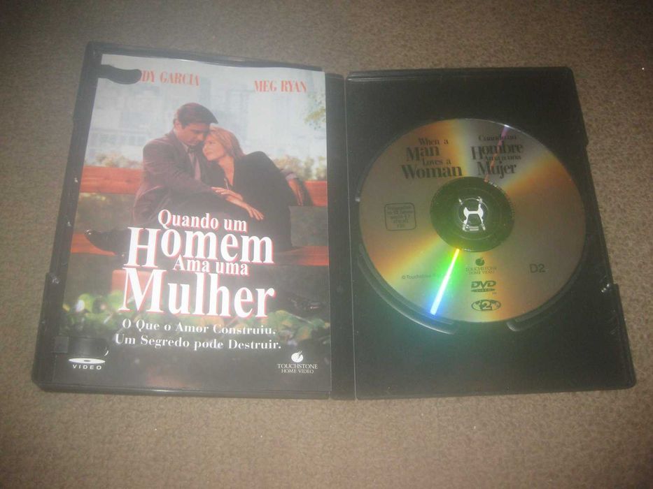 DVD "Quando um Homem Ama uma Mulher" com Meg Ryan/Raro!64751014338562122