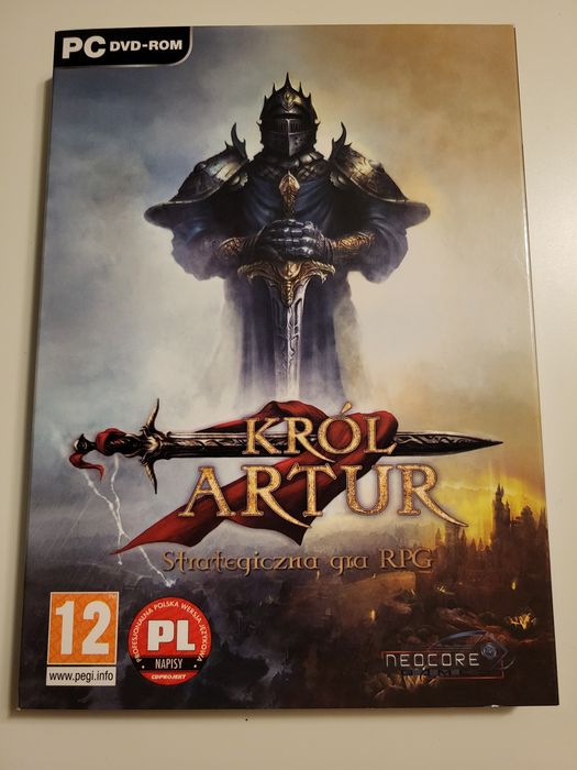 Król Artur- gra rpg PC pudelko