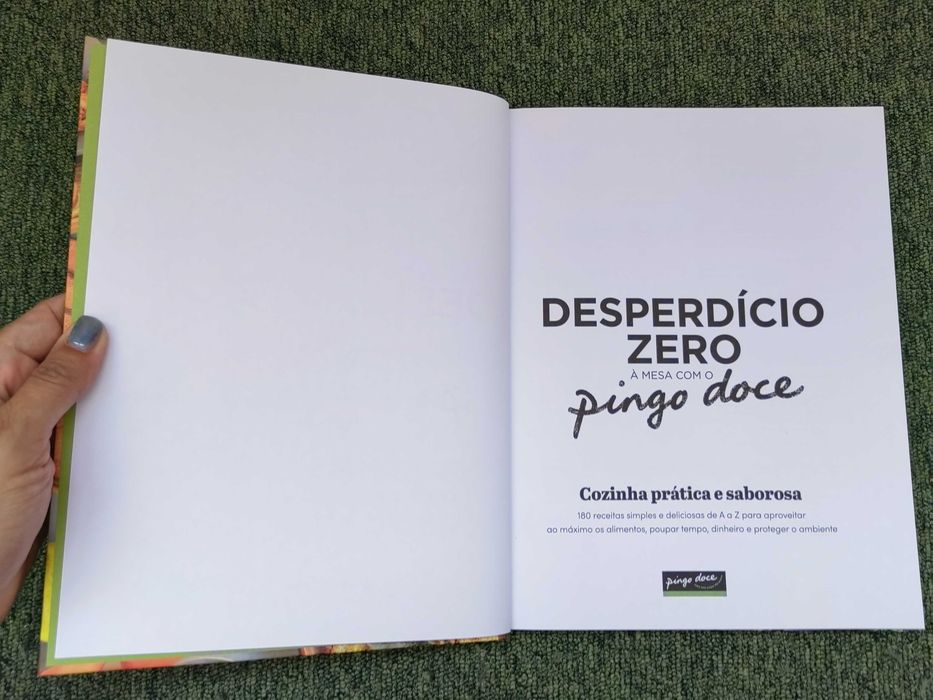 Livro "À Mesa com o Pingo Doce - Desperdício Zero"