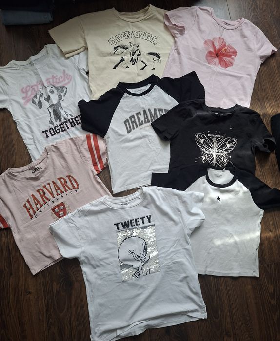 Koszulki, tshirty 21 sztuk +5 inne.