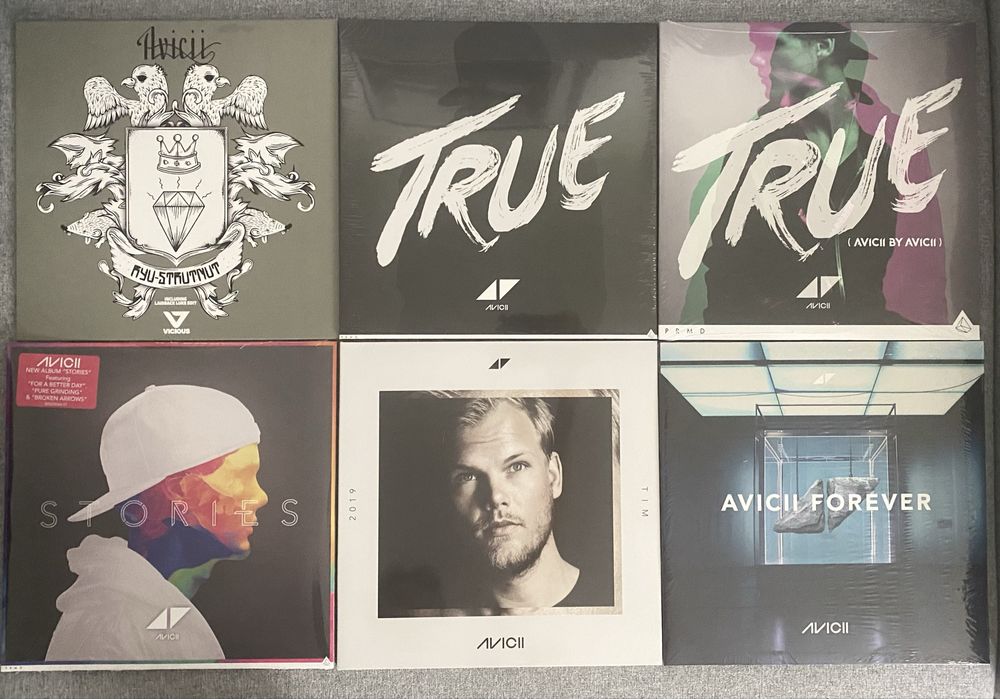 Avicii kolekcja płyt CD/winyl