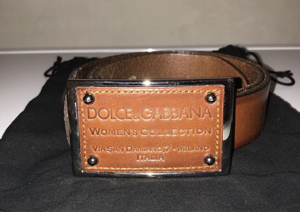 Кожаный ремень «Dolce&Gabbana», Оригинал.