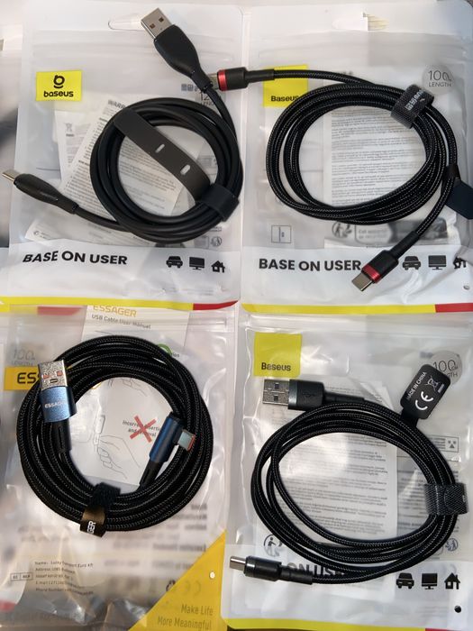 Baseus  кабель,зарядка,шнур зарядки typeC; 2 метра;Lightning до Айфона