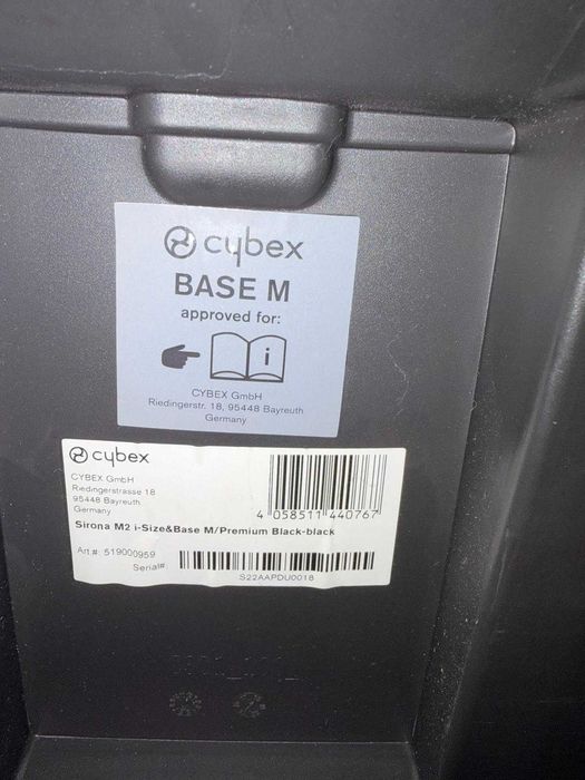 Cadeira Auto Cibex SIRONA M2 i-SIZE