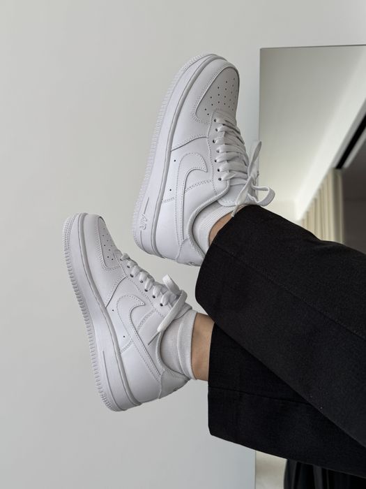 Кросівки Кроссовки Nike Air Force White Белый Білий Кросовки демісезон