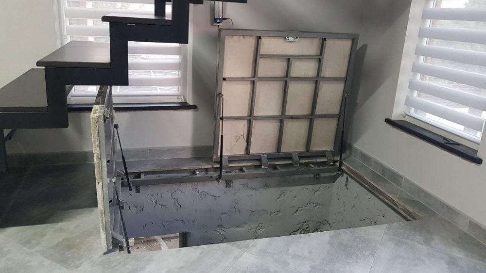 Люк на Підлогу під Плитку, Ламінат.Схований Люк в Підвал. Ляда. Погріб