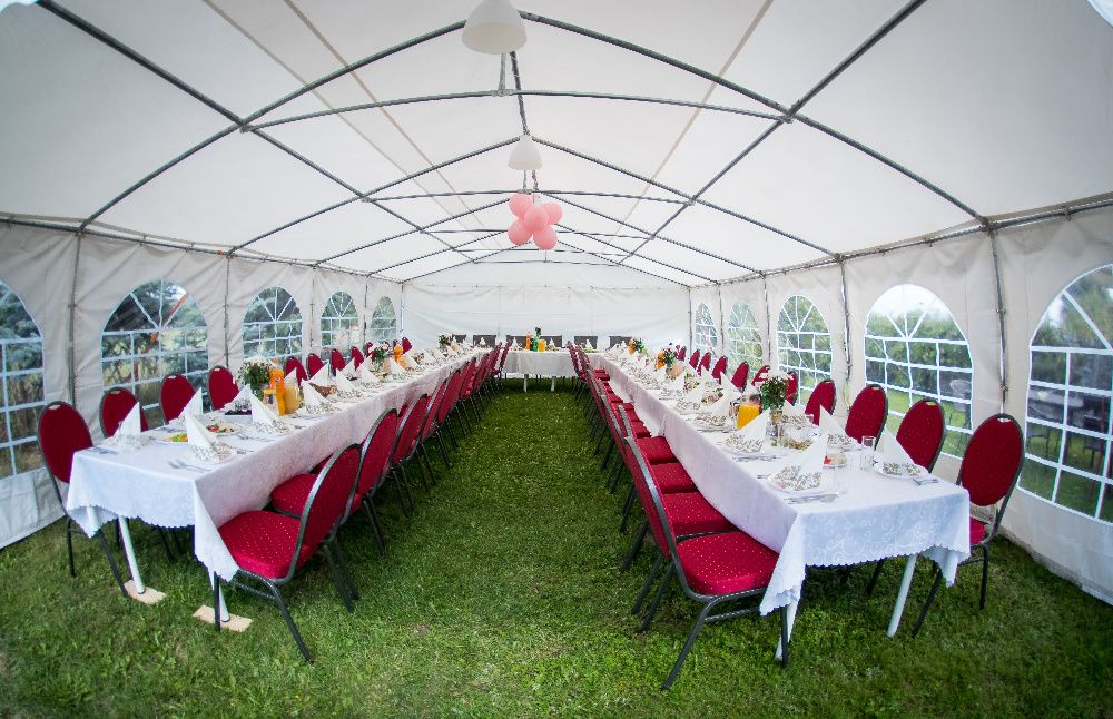 Wynajem namiotów 6x10m i 5x6m wolne terminy 2026