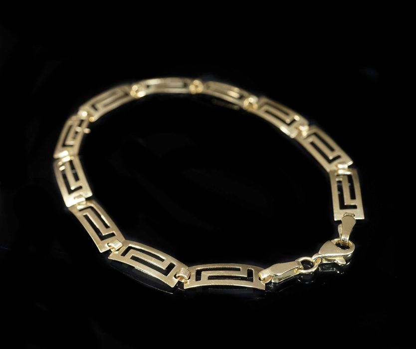 Złoto 585 - Złota bransoletka damska