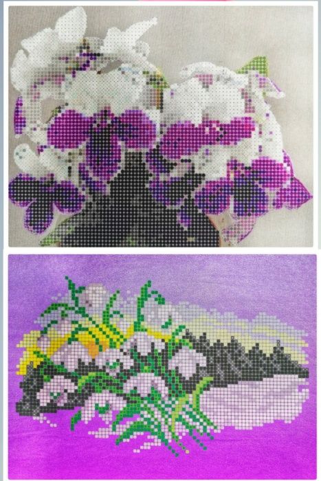 Схемы для вышивки бисером А5 формат