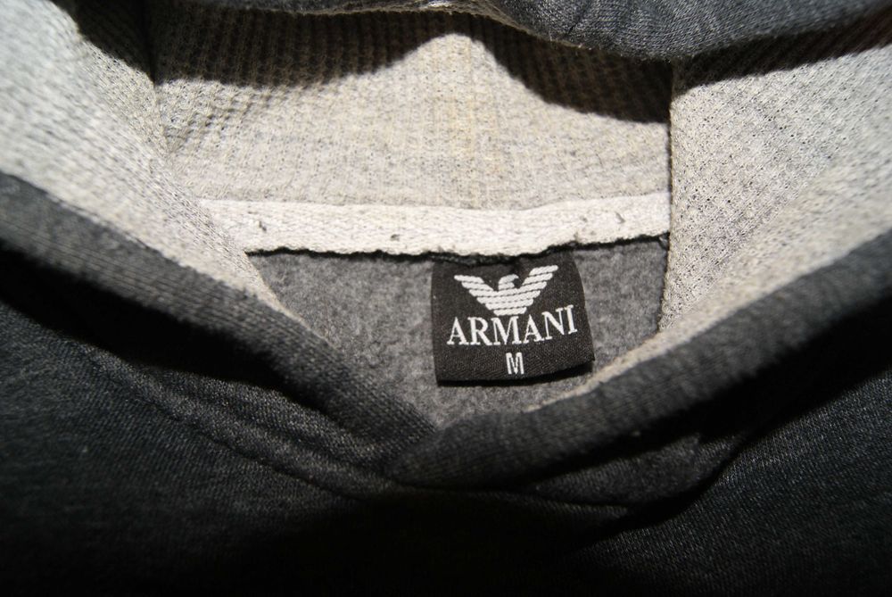 Bluza grafitowa Armani rozmiar M