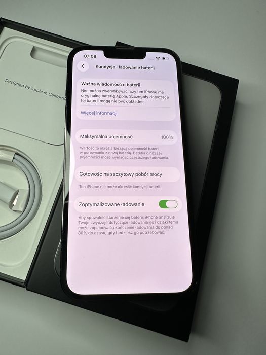 iPhone 13 PRO 128GB | 100% Kondycji | Piękna!