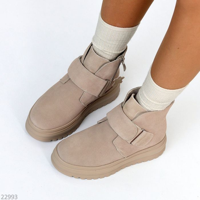 Черевики зимові жіночі натуральна замша розпродаж 37-41