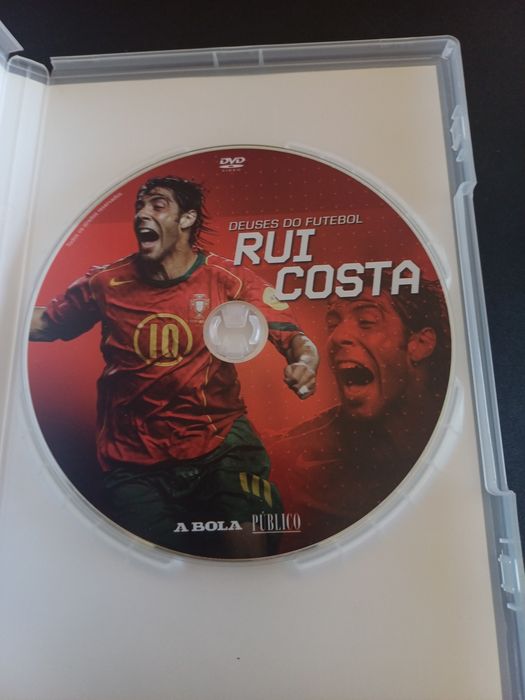 DVD Deuses do futebol Rui Costa - O maestro