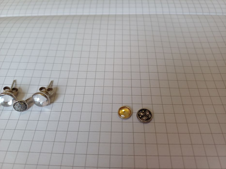 PANDORA оригінал сережки,петіти