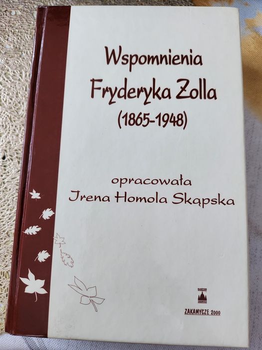Książka: Wspomnienia Fryderka Zolla