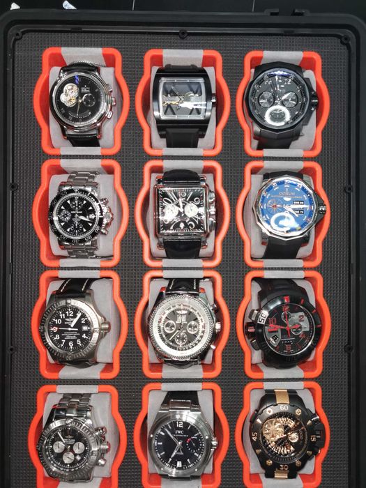 BREITLING, CORUM, ZENITH, FRANCK MULLER