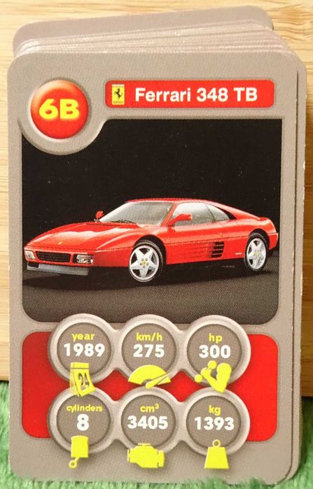 Ferrari Quartet Game – Oficjalna gra karciana Ferrari