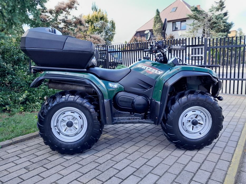Yamaha grizzly 450 4x4 irs salon pl orginal rejestracja doposazony kodiak