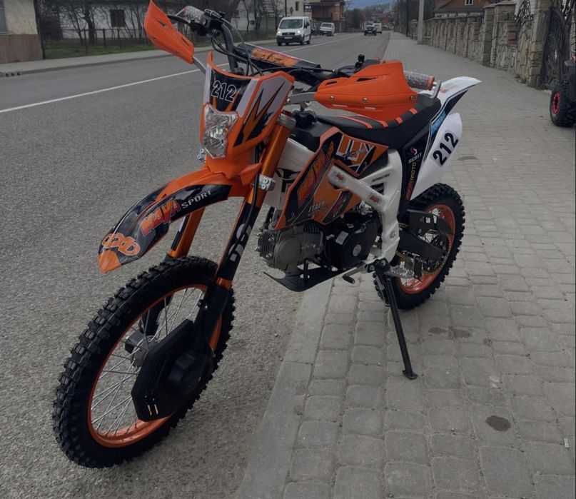Новинка ‼️ Мотоцикл на 125 кубів, Пітбайк для дітей, Kaya 212 2026