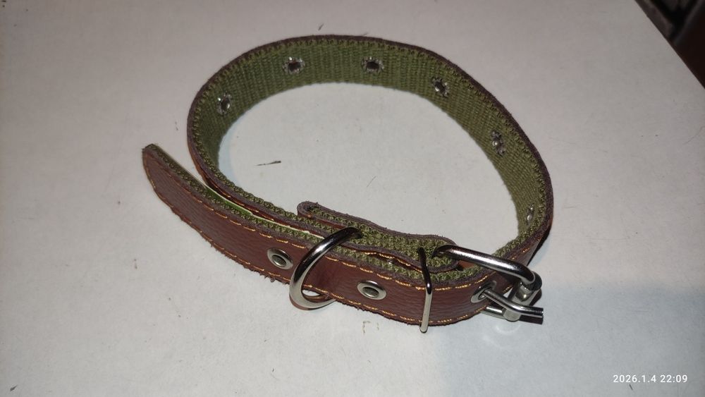 Ошейник 14см новый коданый