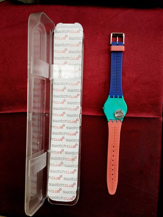 жіночий швейцарський годинник Swatch Shunbukin GG215 Swiss made
